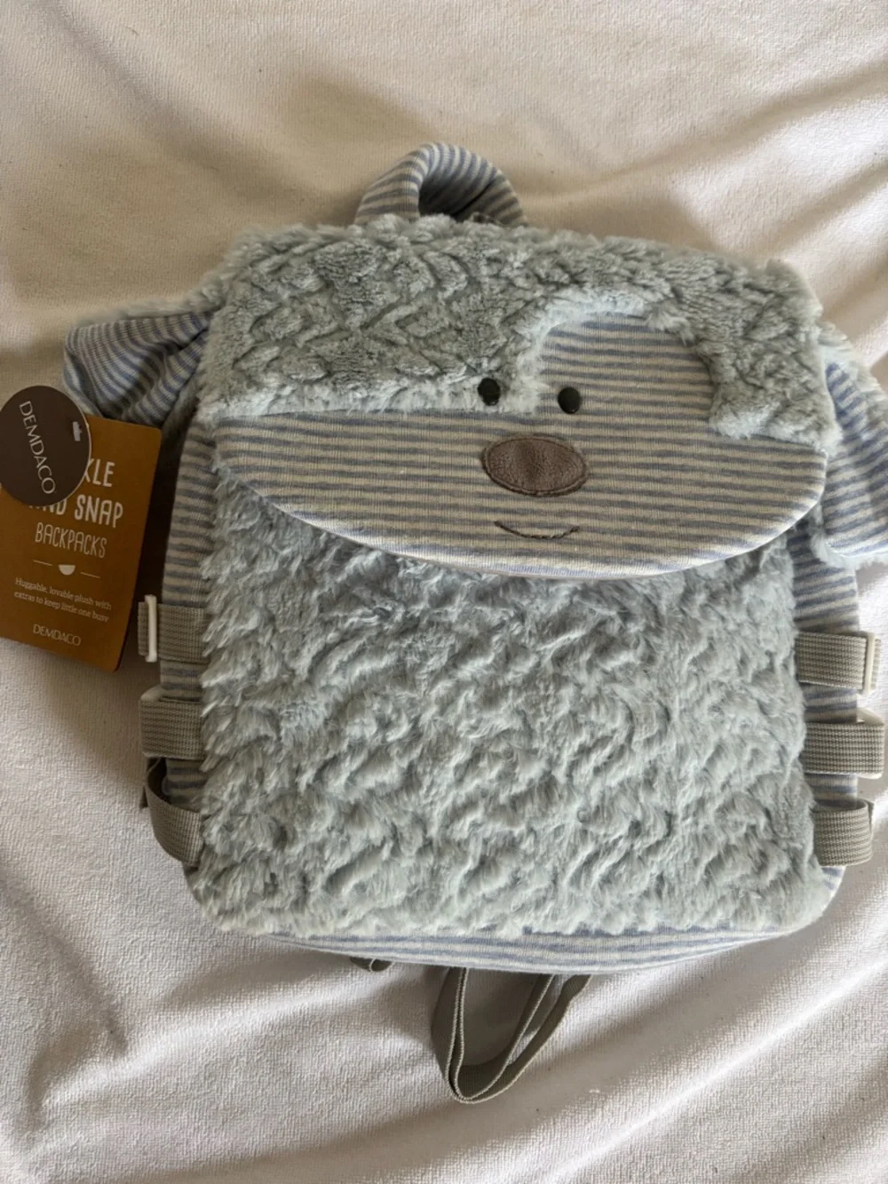 Plush Puppy Backpack